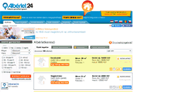 Desktop Screenshot of alberlet24.com